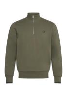 Half Zip Sweatshirt Fred Perry Green