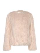 Manda Faux Fur Jacket Malina Cream