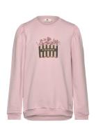 Blouse Ls Sweat En Fant Pink