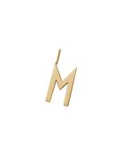 16Mm Matt 18K Gold Plated Silver A-Z Design Letters Gold