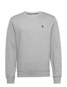 Uspa Sweat O Neck Adler Men U.S. Polo Assn. Grey