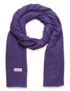 Big Classic Scarf Davida Cashmere Purple