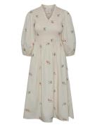 Yasjubel 3/4 Midi Dress S. - Ca YAS Cream