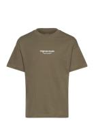 Jorvesterbro Tee Ss Crew Neck Noos Jnr Jack & J S Khaki