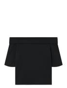 Nlfrova 2/4 Off Shoulder Short Top LMTD Black