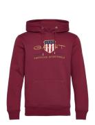 Archive Shield Hoodie GANT Red