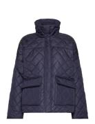 Quilted Jacket GANT Navy