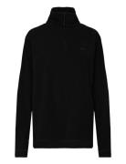 Addis Fleece Half Zip Rains Black