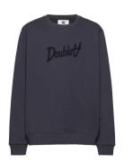 Rod Kids Aa Script Sweatshirt Double A By Wood Wood Blue