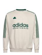 House Of Tiro Fleece Sweatshirt Adidas Sportswear Beige