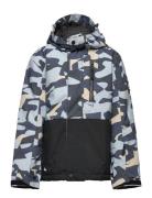 Mission Printed Block Youth Jk Quiksilver Patterned