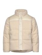 Sdmorgan Pile Puffer Solid Beige