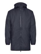 Lohja Long Insulated Jacket W3T2 Rains Navy