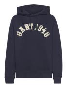 Gant 1949 Arch Hoodie GANT Navy