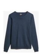 Merino Crew Jumper Superdry Navy