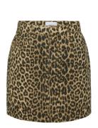 Vmpippa Mr Short Leo Skirt Girl Vero Moda Girl Brown