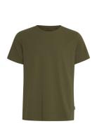 Bhdinton Logo Tee Crew Regular Fit Blend Khaki