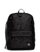 Zip Top Backpack Unikko Marimekko Black