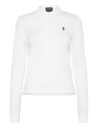 Slim Fit Stretch Polo Shirt Polo Ralph Lauren White