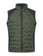 Mens Grove Hybrid Vest Abacus Khaki