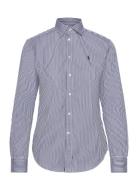 Classic Fit Striped Cotton Shirt Polo Ralph Lauren Blue