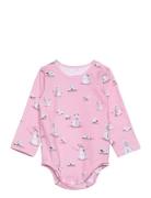 Baby Print Bodysuit Gugguu Pink