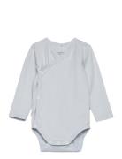 Baby Wrap Bodysuit Gugguu Blue