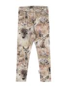 Print Leggings Gugguu Beige