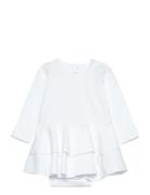 Baby Frilla Dress Gugguu White