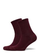 Merino Casual 2-Pack Alpacasocks&Co Burgundy