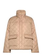 Quilted Jacket GANT Beige