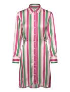 Striped Waist Shirt Dress GANT Pink