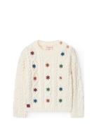 Knitwear Pullover For Baby Girl Boboli White