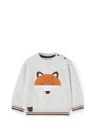 Fleece Sweatshirt For Baby Boy -Bci Boboli Grey