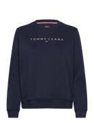 Tjw Reg Linear Crew Ext Tommy Jeans Navy