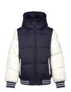 Colorblock Puffer Jacket Tommy Hilfiger Blue