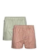 2-Pack - Striped Boxers Pockies Red