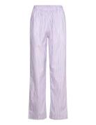 Lavender Stripes Pyjama Pants Pockies Purple