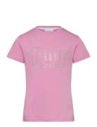 Diamante Fitted Tee Juicy Couture Pink