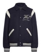 Campus Jacket-Sky Captain Edwin Black