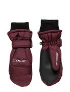 Force Mitten Jr. COLD Burgundy