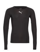 Liga Baselayer Tee Ls PUMA Black