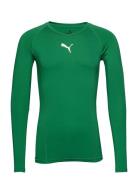 Liga Baselayer Tee Ls PUMA Green