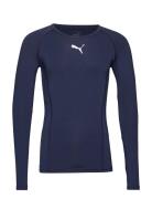 Liga Baselayer Tee Ls PUMA Navy