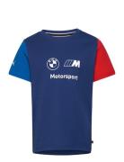 Bmw Mms Kids Ess Logo Tee PUMA Motorsport Blue