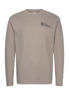 Halo Gear Waffle L/S T-Shirt 01 HALO Beige