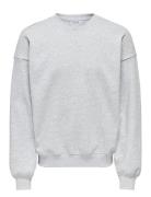 Onsturner Life Vtg Crew Neck Sweat ONLY & SONS Grey