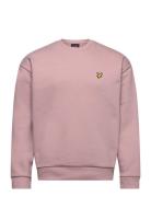 Over D Crew Neck Sweatshirt Lyle & Scott Pink