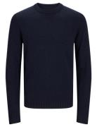 Jprcclambswool Knit Crew Neck Ln Jack & J S Navy