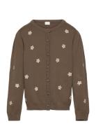 Cardigan Ls Knit Minymo Brown